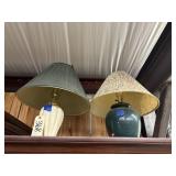 2 Table Lamps w/Shades