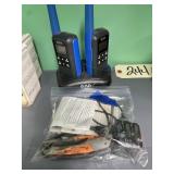 Onn Walkie Talkies & Old Timer Pocket Knife