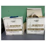 2 Boxes Empty Brass Shot Shells