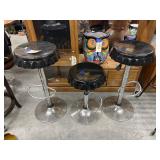 3 - Adjustable Bottle Cap Stools