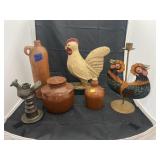Rooster Dï¿½cor - Pottery Vases & More