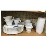 Indiana Glass Colony Harvest Snack Sets & Vase