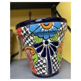 Talavera Planter 10" Dia x 9"H
