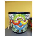 Talavera Planter 10"Dia x 9"H