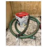 Ropes - Straps - Hose in Plastic Bucket w/Lid