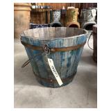 Wood Bucket 17"Dia x 14"H