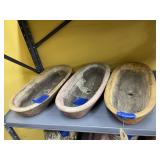 3 - Small Clay Planters