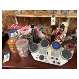 Tins - Utensil Holder - Wood Dog - Stockings