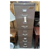 5-Drawer Metal Filing Cabinet