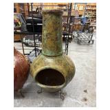 Clay Chiminea 41"H