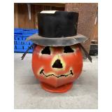 Metal Pumpkin 16"H