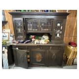 Kitchen Cabinet w/Hutch 76"L x 26"W x 79"H