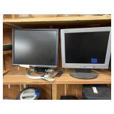 2 Monitors - Dell & Envision