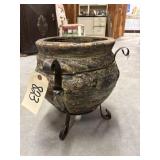 Clay Flower Pot 10"Dia x 14"H