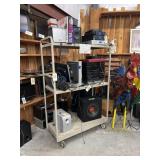 Metal Roll Around Cart - Contents Not Incl