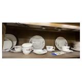 Crown Potteries USA China - Plates - Cups