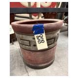 Clay Flower Pot 16"Dia x 15"H