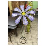 Decorative Metal Flower 58"H