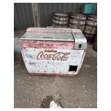 Vintage Metal Coca Cola Cooler