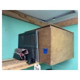 Metal Trays & Wood Box