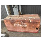 Vintage Metal Coca Cola Cooler