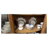 Tienshan Fine China Christmas Dishes