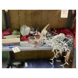 Vintage Mixer - Christmas Lights - Blanket