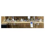 Shelf Of Bear Figurines 30+