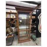 Display Cabinet w/Glass Shelves