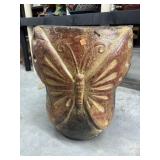 Clay Planter 12"Dia x 18"H