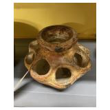 Clay Planter 9"Dia x 8"H