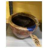 Clay Planter 9"Dia x 7"H