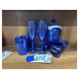 Blue Stem Glasses - Candy Dish & More