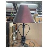 Elec Table Lamp w/Shade