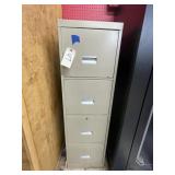 4-Drawer Metal Filing Cabinet