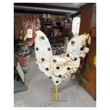 Metal Rooster 58"H