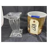 2 Pcs - Wine Bucket & Vase