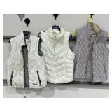 Ladies Quilted Vest Sz L & More