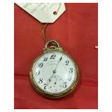 1919 Illinois 10K Rolled Gold Pocket Watch