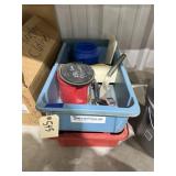 Assorted Brass - Hand Tools in Plastic Bins