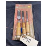 3 Chisels