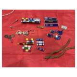 Military Air Force Ribbons & Rank Pins