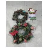 3 Pcs- Christmas Wreaths