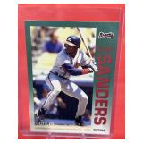 Fleer 1992 Baseball Card Deion Sanders