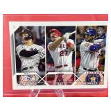 Topps 2023 Baseball Judge-Trout-Alvarez