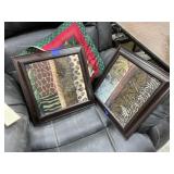 2 - Animal Print Pic Frames