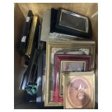 Box of Assorted Picture Frames