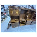 4 Pc L-Shaped Desk w/Storage