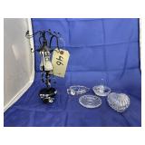 Crystal Trinket Box & Necklace Holder