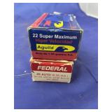 2 Pcs - 22 Mag Ammo - missing 1 & 25 Auto